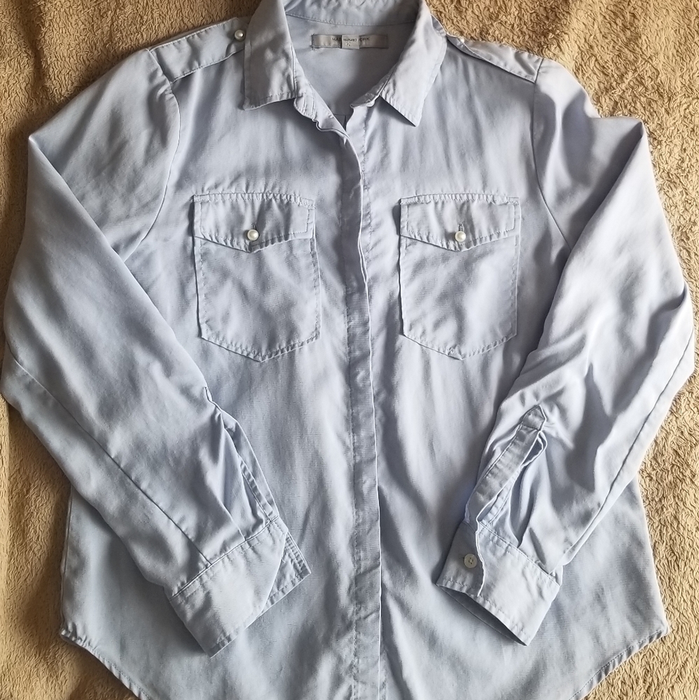 MARC Powder blue Button up Blouse